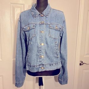 Jean jacket size medium denim